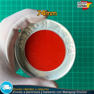 X2 Emblemas Alfa Romeo 74mm Capó y Maletero Nuevo