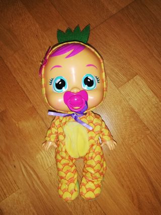 Muñeca bebé llorón piña
