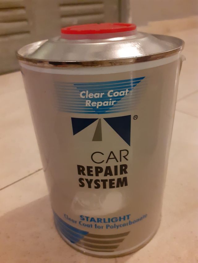 Laca catalizador e imprimación plástico