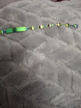 Pulsera de acero esmaltado