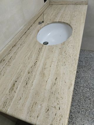 Mueble baño marmol