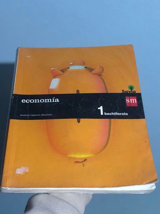 Libro economia 1° bachillerato