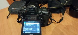 Nikon d7500 con muchos accesorios