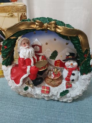 Figura Navideña Papa Noel