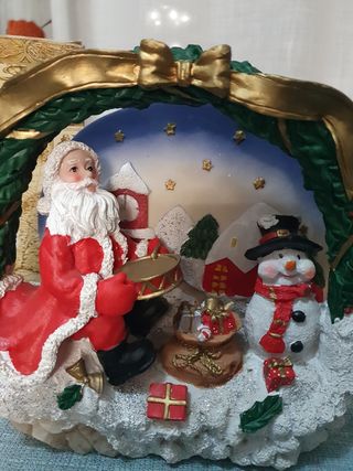 Figura Navideña Papa Noel