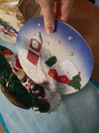 Figura Navideña Papa Noel