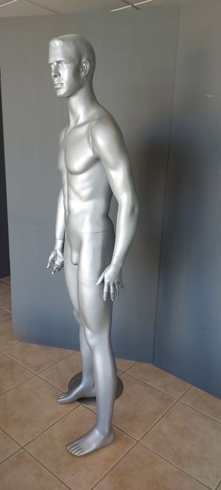Maniqui Hombre en color plata