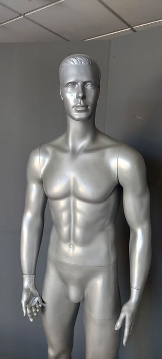 Maniqui Hombre en color plata