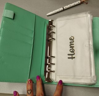 Budget planner A6 con accessori