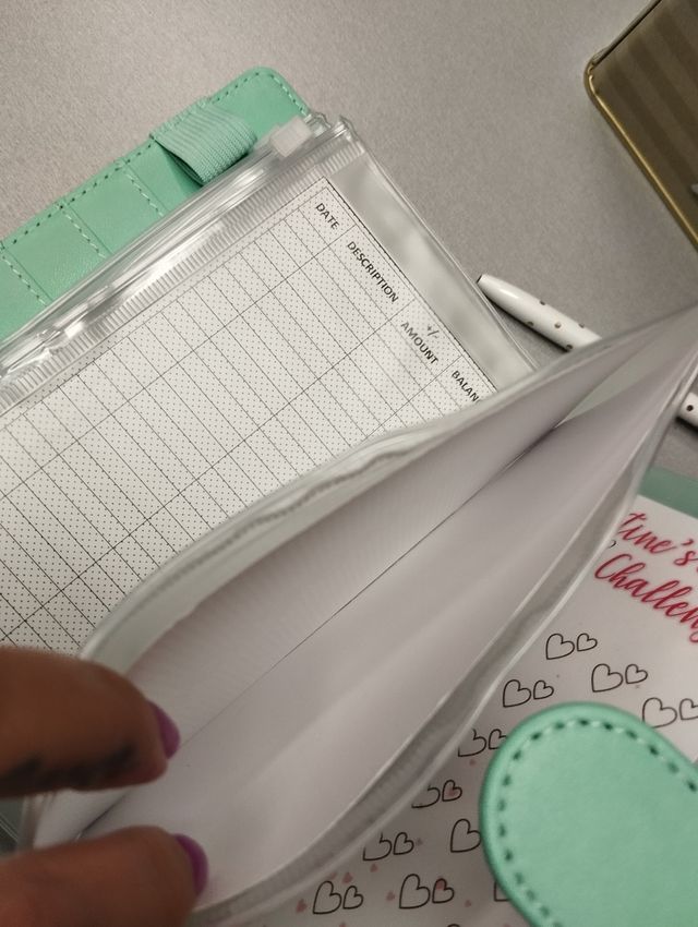 Budget planner A6 con accessori