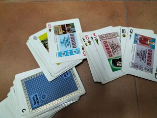 Carta Fournier Lotería nacional retro