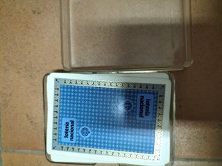 Carta Fournier Lotería nacional retro