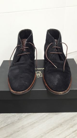 Botas piel Massimo Dutti 