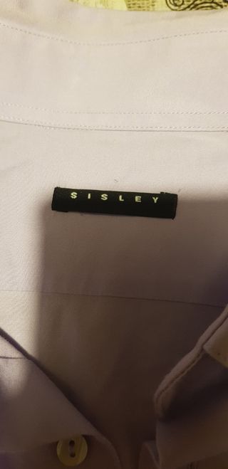 2 camicie cotone marchio Sisleytaglia l,  xl 