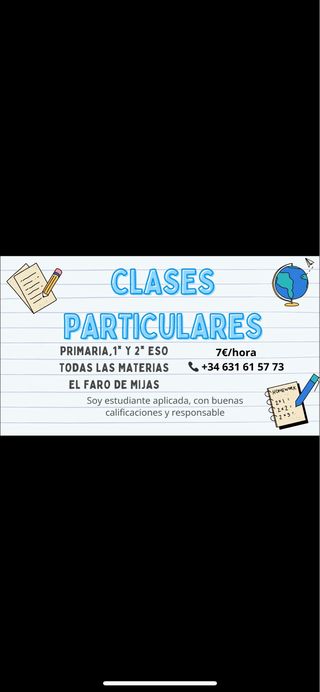 Clases particulares