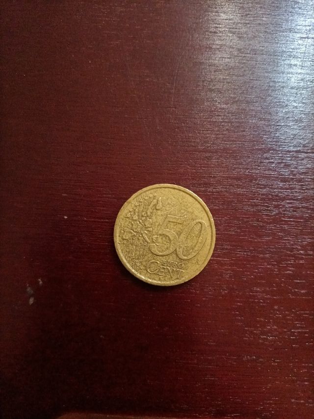 50 céntimos de Grecia del año 2002
