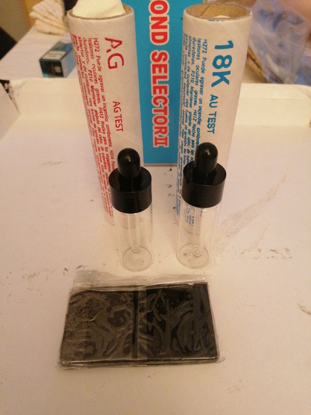 COMPROBADORES PARA  ORO Y PLATA 