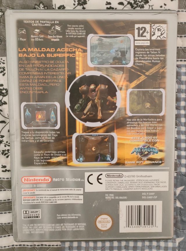 Metroid Prime Game Cube