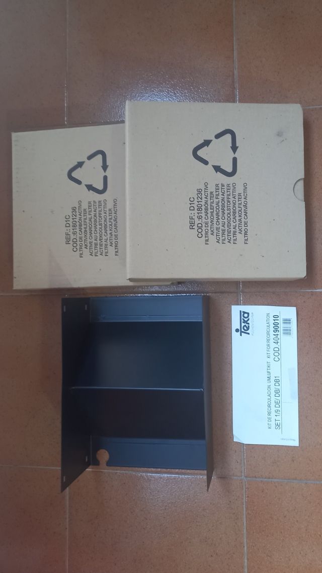 Kit recirculación campana Teka