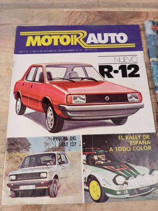 Revistas motor auto año 1977