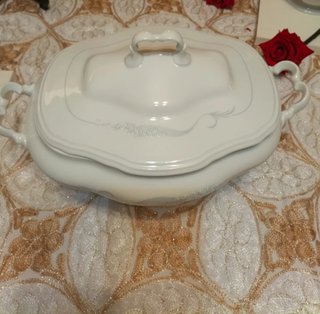 Vajilla de porcelana.
