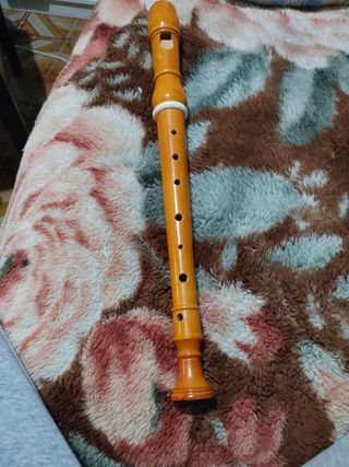Flauta de madera