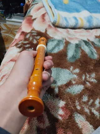Flauta de madera