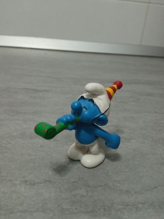 Figura Schleich Pitufo fiestero. 2007