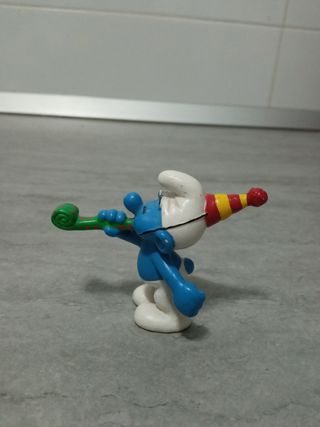 Figura Schleich Pitufo fiestero. 2007