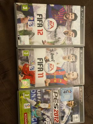 FIFA 11/12 + PES 12 PSP