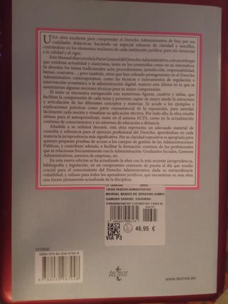 Manual básico de Derecho Administrativo