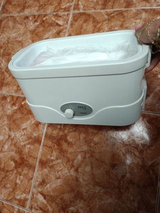 Calentador de parafina nuevo.