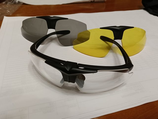 Softair occhiali tre colorazioni