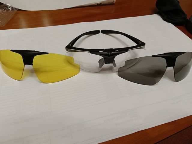 Softair occhiali tre colorazioni