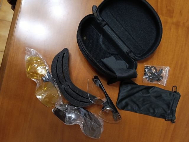 Softair occhiali tre colorazioni