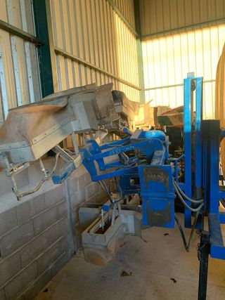 Maquina para curar tomates de pantalla