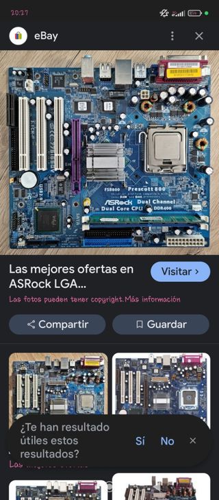 Placa base pc, ASROCK DUAL