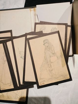 Cofanetto cartoline L' erotisme Perdu Leone Frollo