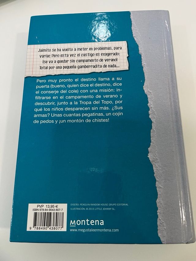 Locura en el campamento (Las aventuras de Jaimito