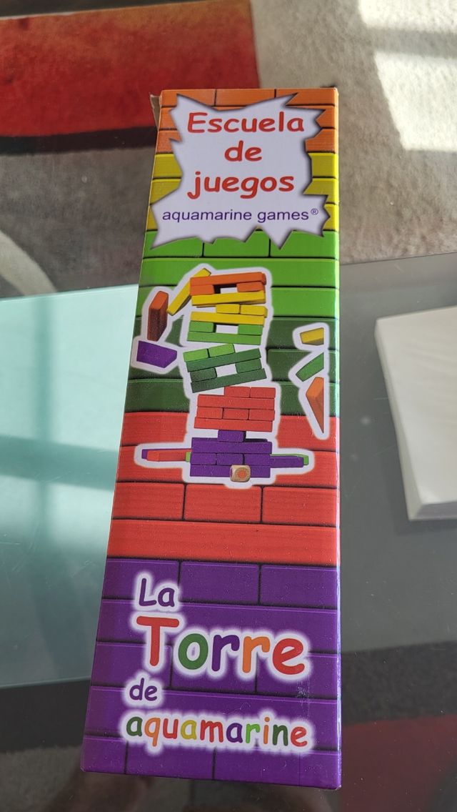 Juego torre de colores con dos dados