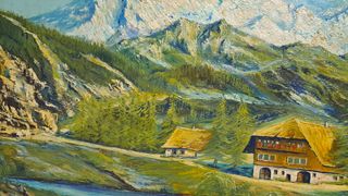 Hermoso Cuadro al Óleo en Lienzo con Marco