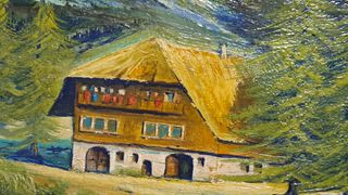 Hermoso Cuadro al Óleo en Lienzo con Marco