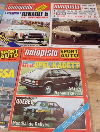 Revistas autopista año 1979