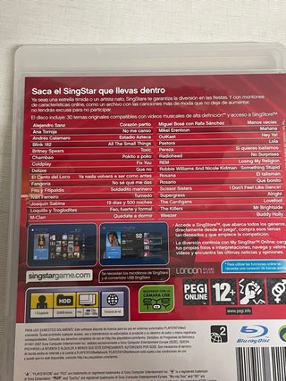 Microfonos Singstar mas DVD musica