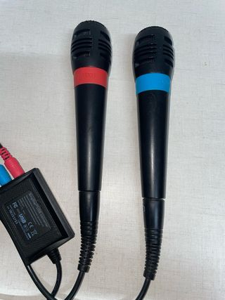 Microfonos Singstar mas DVD musica