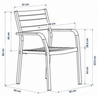 Conjunto mesa y sillas