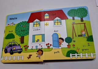 Very First Words at Home. Libro vocabulario inglés