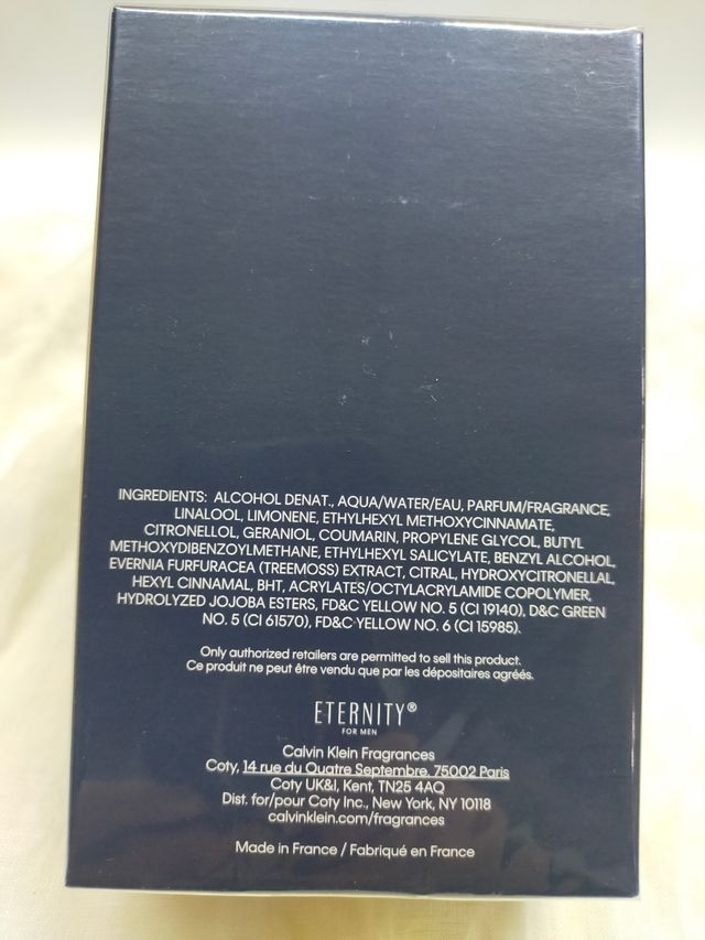 ETERNITY de CALVIN KLEIN 200 ml