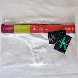 Tanga CALVIN KLEIN This Is Love Blanco