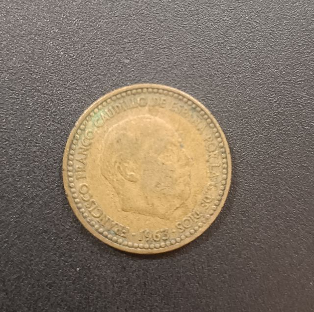 1 peseta de 1963 de Francisco Franco